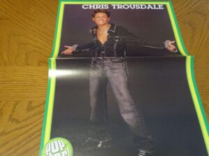 Chris Trousdale teen pop idol poster
