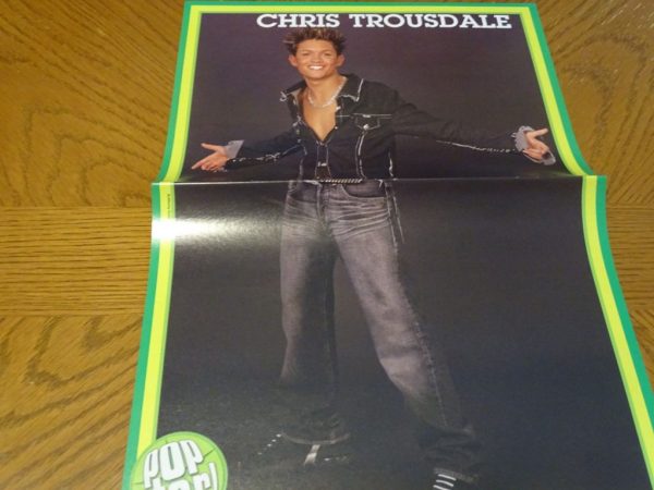 Chris Trousdale teen pop idol poster