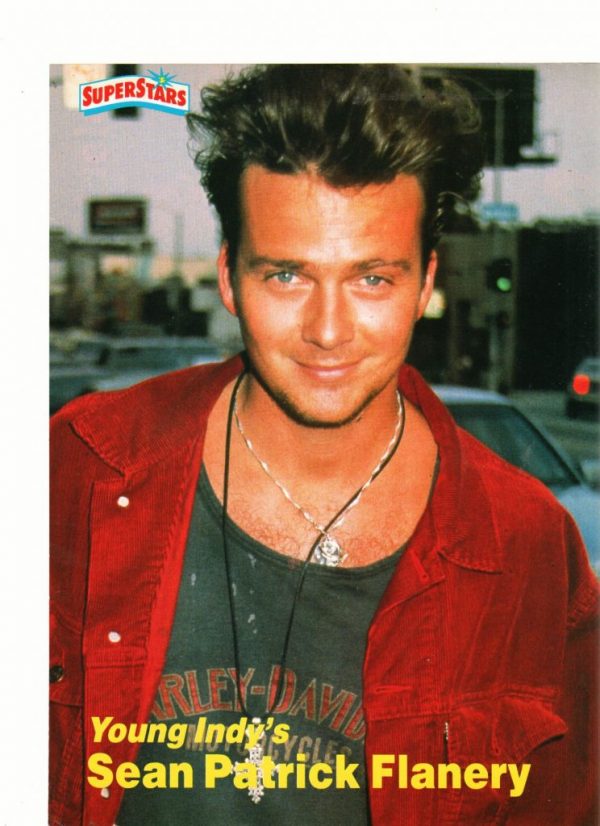 Sean Patrick Flanery red shirt