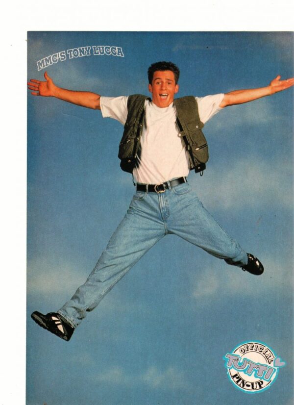 Tony Lucca jumping Mickey Mouse Club