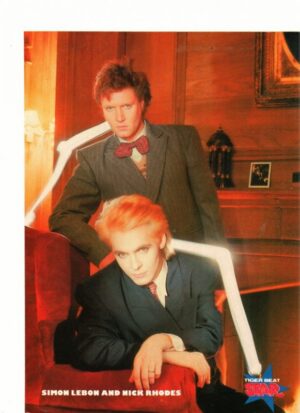 Duran Duran red chair rock band