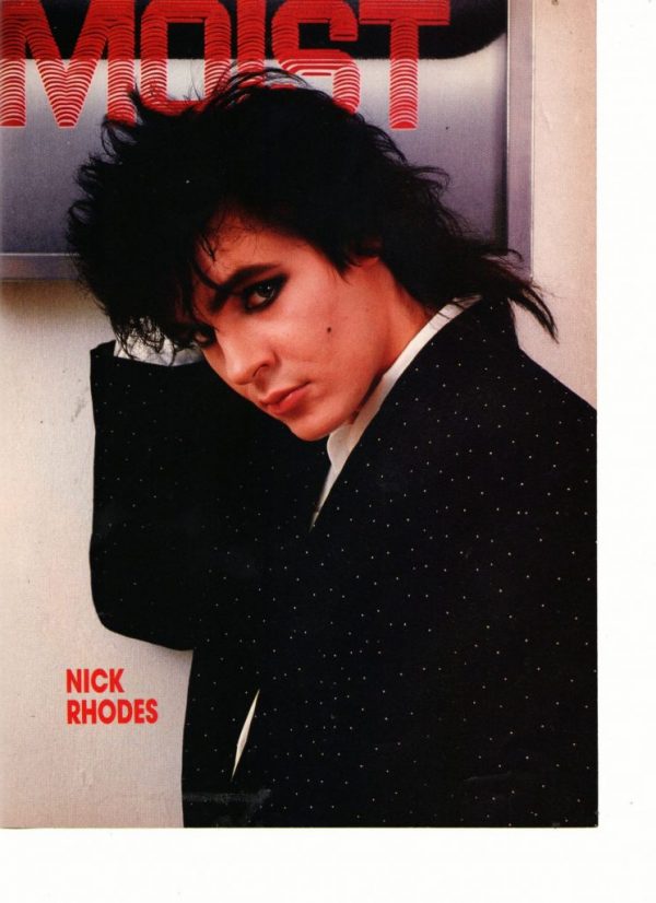 Nick Rhodes Duran Duran long hair