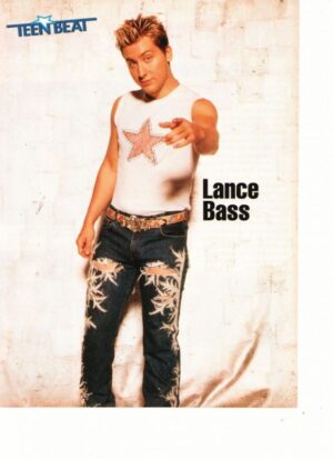 Lance bass tight jeans Nsync teen idol