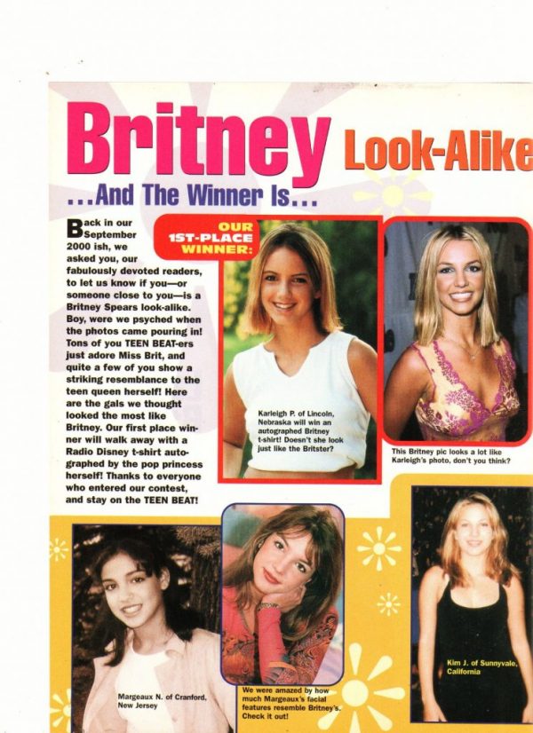 Britney Spears look alike