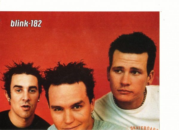 Blink 182 teen magazine pinup lip ring