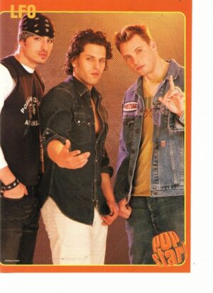 LFO teen magazine pinup out stretched hands Pop Star
