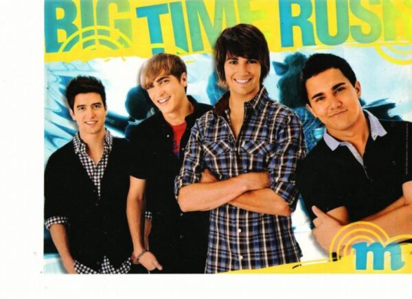 Big Time Rush teen magazine pinup crossed arms M magazine