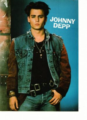 Johnny Depp 80's teen idol bulge jeans