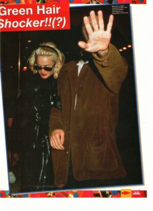 Madonna hand away camera
