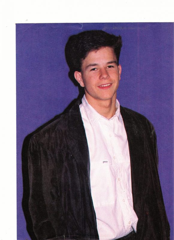 Marky Mark Wahlberg teen magazine pinup double sided celebrity teen ...