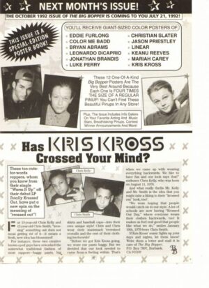 Kris Kross crossed your mind