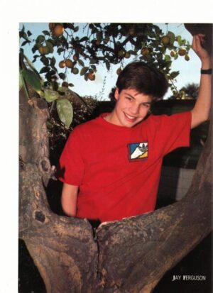Jay Ferguson red shirt climbing tree Outsiders