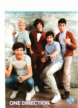 One Direction teen magazine pinup funny pose CS