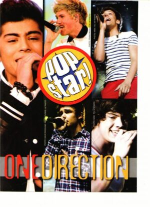 One Direction teen magazine pinup solo shots Pop Star