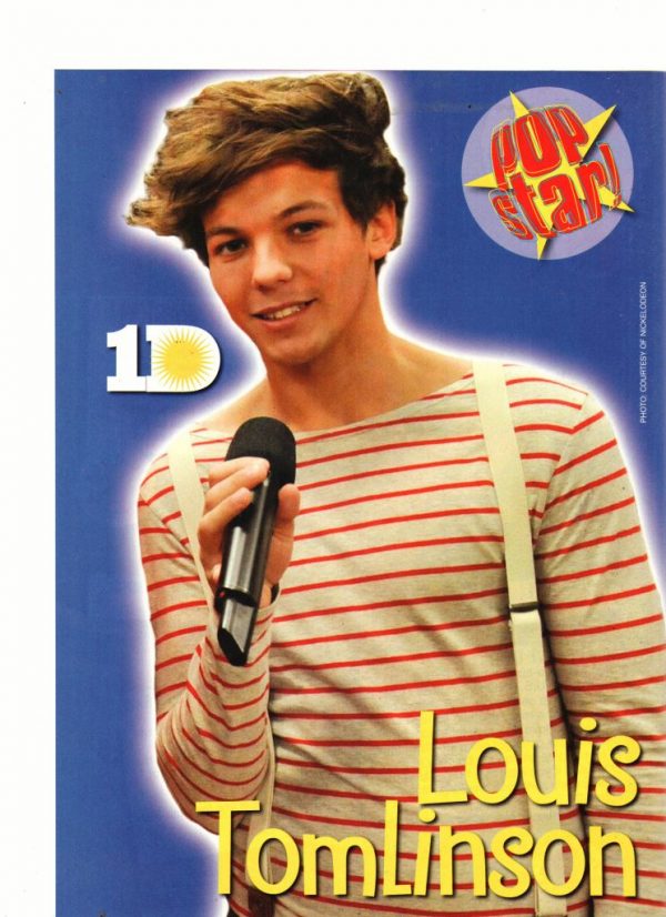 Louis Tomlinson One direction teen idol pinup