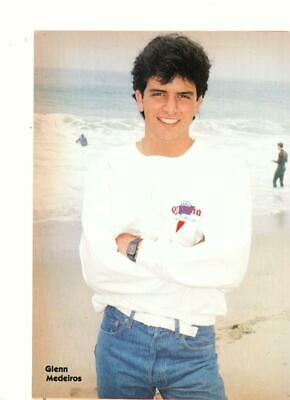 Glenn Medeiros beach jeans pinup