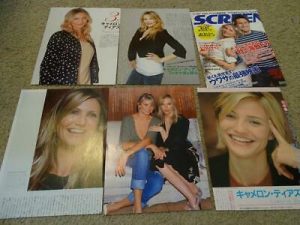 Cameron Diaz magazine pinup clipping lot Teen Beat What Happens in Vegas