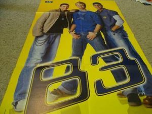 B3 Top of Pops teen magazine poster