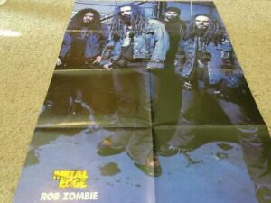 Rob Zombie Drowing Pool teen magazine poster clipping Rock White Zombie