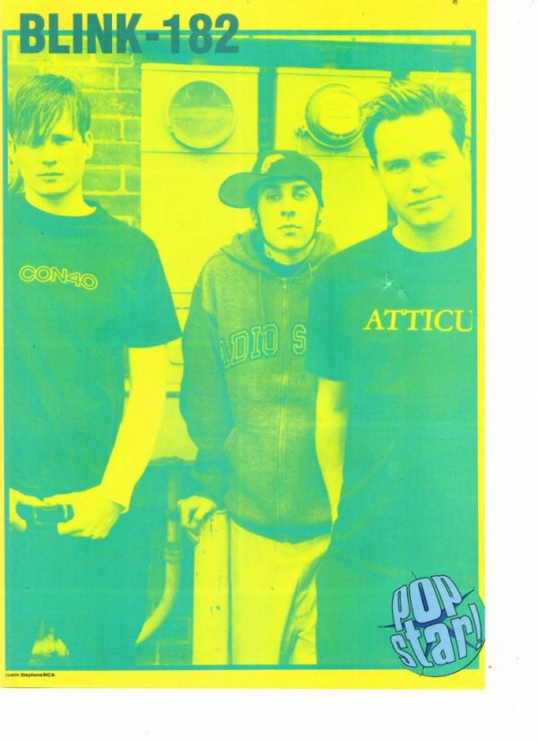 Blink 182 teen magazine pinup Con 40 shirt