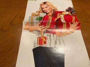 Ashley Tisdale teen poster magazine clipping Christmas presents Yam poster