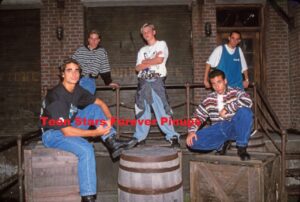 Backstreet Boys 4x6 or 8x10 photo pre fame 1994 Barrels Nick Carter Rare