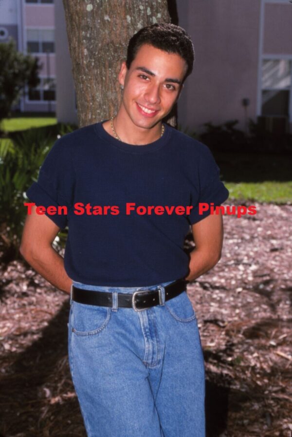 Howie Dorough young jeans Backstreet Boys outside pre fame photo 1994