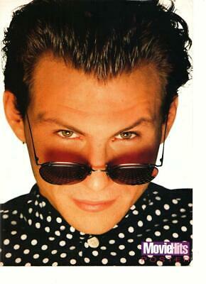 Christian Slater teen magazine pinup clipping Mr. Robot Sunglasses Movie Hits