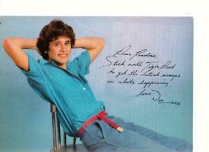 Rad Daly teen magazine pinup clipping blue shirt chair relaxed Teen Beat