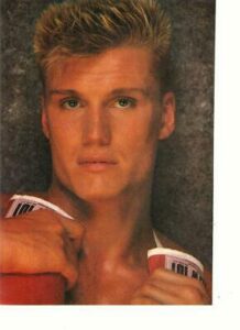 Dolph Lundgren River Phoenix Teen Magazine Pinup Clipping Shirtless Wow 