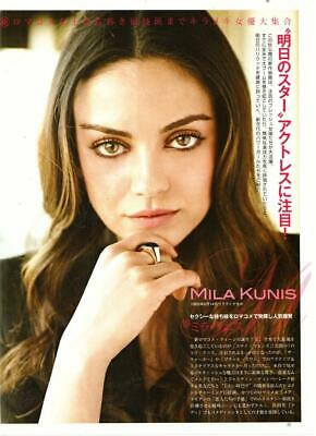 Mila Kunis teen magazine pinup clipping Japan That 70's Show