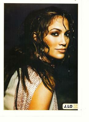 Jennifer Lopez J Lo teen magazine pinup clipping Top of Pops side shot