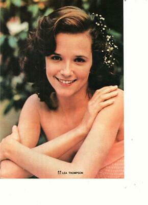 Lea Thompson teen magazine pinup clipping outside Teen Beat