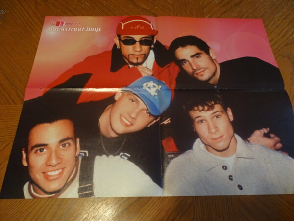 Backstreet Boys group pose poster