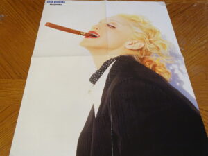 Madonna teen magazine poster cigar