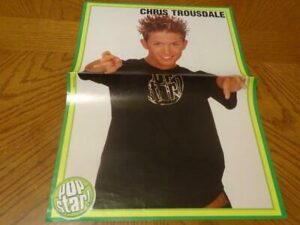 Chris Trousdale Dream Street teen magazine poster clipping Pop Star