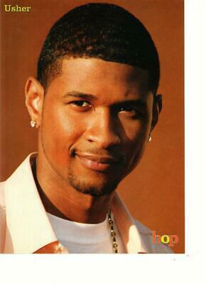 usher curly hair