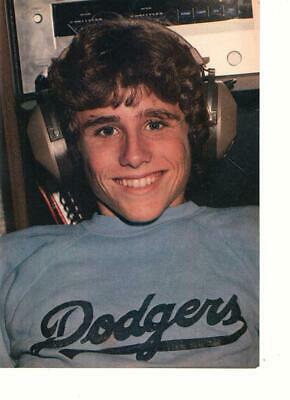 Rad Daly teen magazine pinup clipping Dodgers shirt Bad News Bears