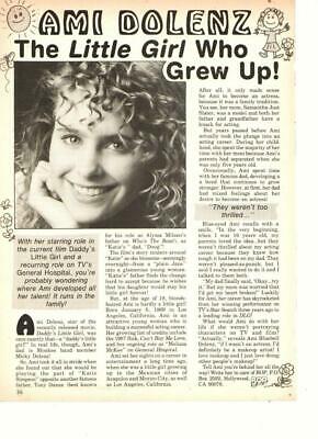 Ami Dolenz Fred Savage teen magazine pinup clipping General Hospital Bop 80's