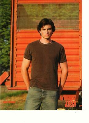 Tom Welling teen magazine pinup clipping Tiger Beat Smallville