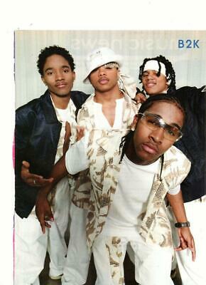 B2K teen magazine pinup clipping boyband Tiger Beat