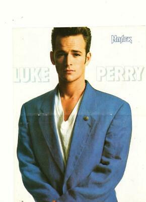 Luke Perry blue coat Beverly Hills 90210 teen idol
