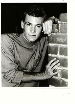 Tommy Puett teen magazine photo clipping Life Goes On brick wall