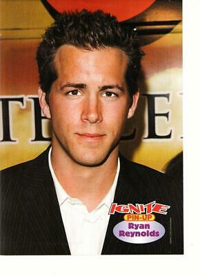 Ryan Reynolds teen magazine pinup clipping the hitman's wife's bodyguard
