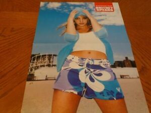 Britney Spears Backstage pass poster summer teen idol