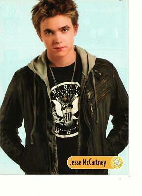 Jesse Mccartney teen magazine pinup clipping Teen Idol Pop Star Summerland