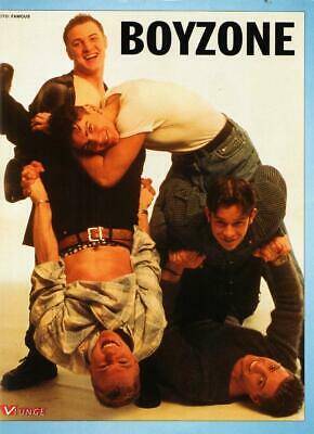 Boyzone teen magazine pinup clipping botband shirtless Viungle