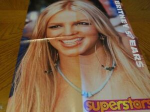 Britney Spears BBMAK teen magazine poster clipping Superstars