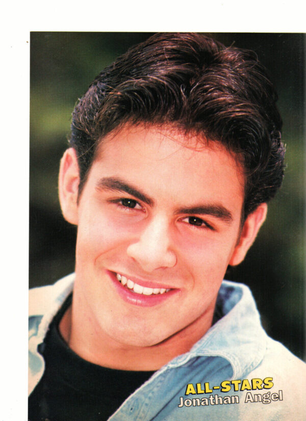 Jonathan Angel 90s hearthrob celebrity