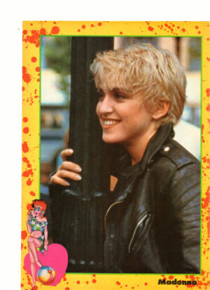 Madonna teen magazine pinup Tutti Frutti leather jacket rare